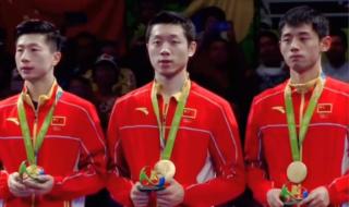 许昕球打到马龙背上 许昕球打到马龙背上